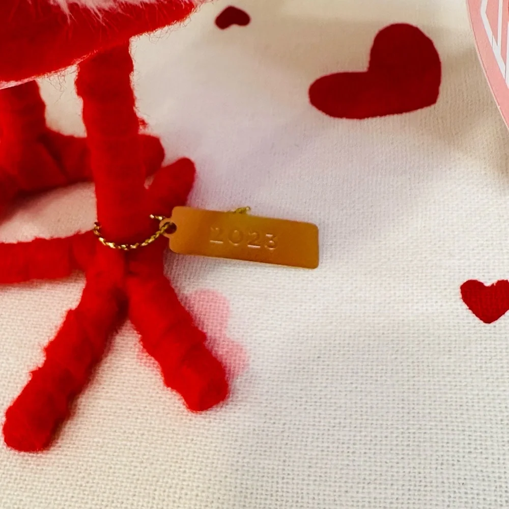 NEW Target 2023 Spritz Fabric Valentine’s Bird Fledge - Heart Glasses